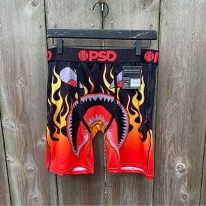 Mens NWT PSD Boxer Briefs Warface Flames Extra Large XL